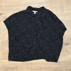 Polka dot button up